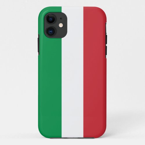 Italian flag iPhone case  Tricolore Italy