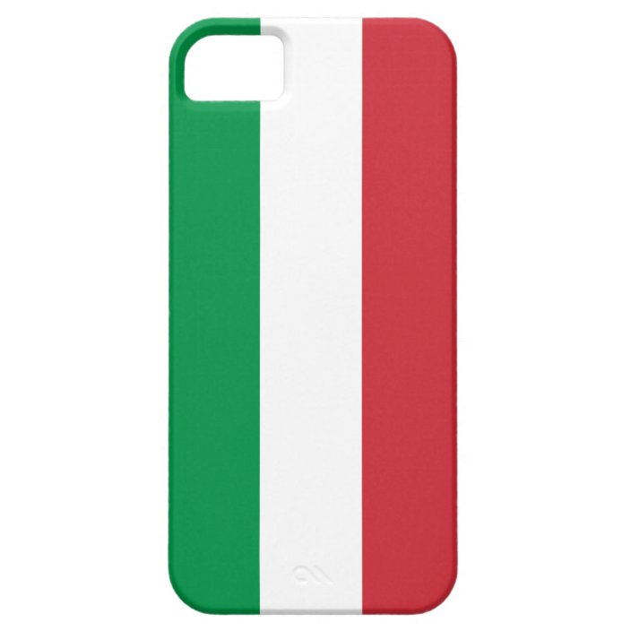 Italian flag iPhone case | Tricolore Italy | Zazzle.com