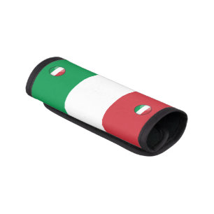 Italian Flag & Italian fans luggage /Italy Handle Wrap