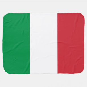 Italian Flag (Italy) Baby Blanket