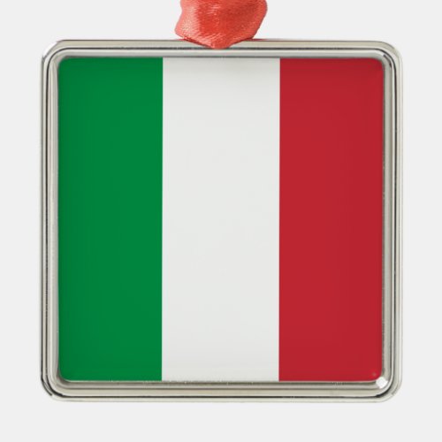 Italian Flag Italy Ceramic Ornament