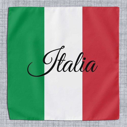 Italian Flag  Italy fashion bandana sport fans