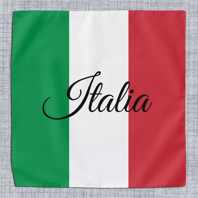 Italian Flag & Italy fashion bandana /sport fans (Creator Uploaded)