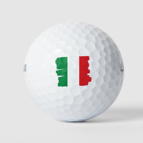 Italian Flag Italy Golf Balls