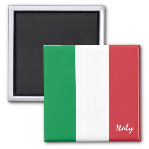 Italian flag  Italy holiday travel sports fans Magnet