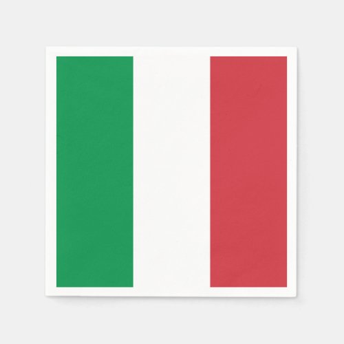 Italian Flag Italy Napkins