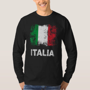 Italian Flag Italy Patriotic Italia Flag T-Shirt