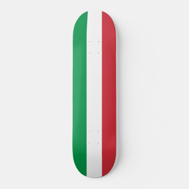 Italian Flag (Italy) Skateboard (Front)