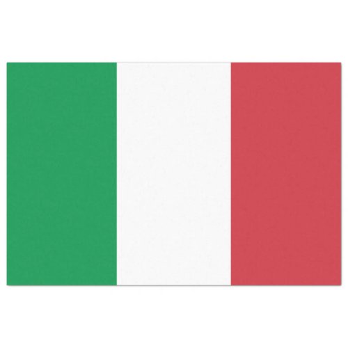 Italian Flag Italy Tissue Paper