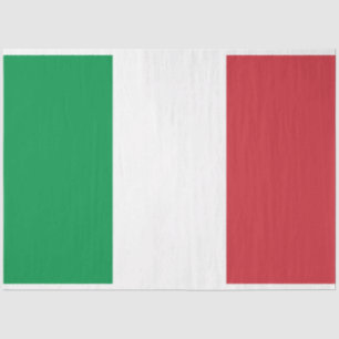 Italian Flag (Italy) Tissue Paper