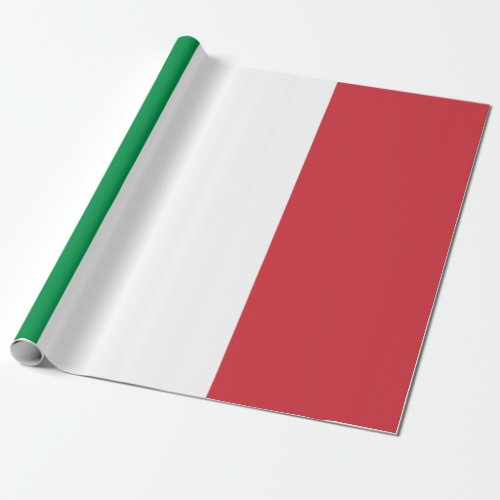 Italian Flag Italy Wrapping Paper