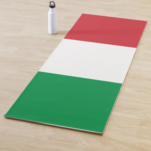 Italian Flag Italy Yoga Mat