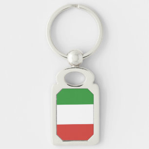 Italian Flag Keychain