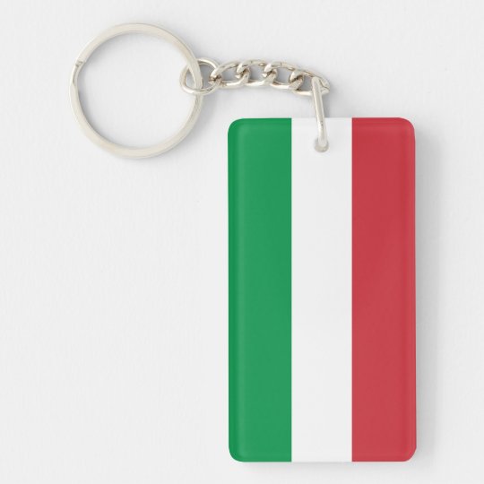 Rainbow Gay Pride Brush Flag Keychain