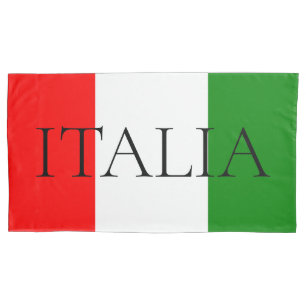 Italian Flag Large ITALIA Beach Towel Pillow Case
