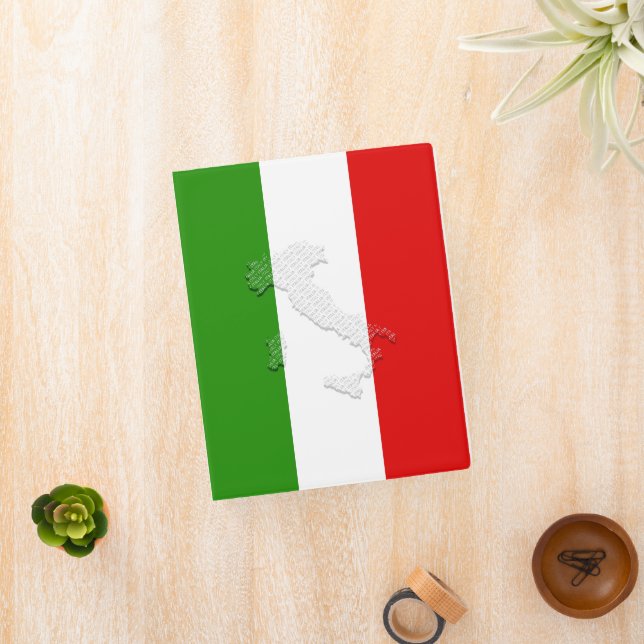 Italian flag mini binder (InSitu)