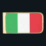 "Italian Flag" Money Clip<br><div class="desc">"Italian Flag" Money Clip is a sophisticated gift perfect for birthdays,  holidays,  Father’s day,  weddings and more. Available in three finishes: silver,  gold or gunmetal.</div>