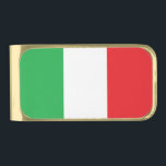 "Italian Flag" Money Clip<br><div class="desc">"Italian Flag" Money Clip is a sophisticated gift perfect for birthdays,  holidays,  Father’s day,  weddings and more. Available in three finishes: silver,  gold or gunmetal.</div>