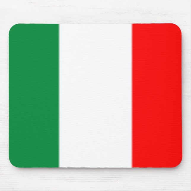 Italian Flag Mousepad (Front)