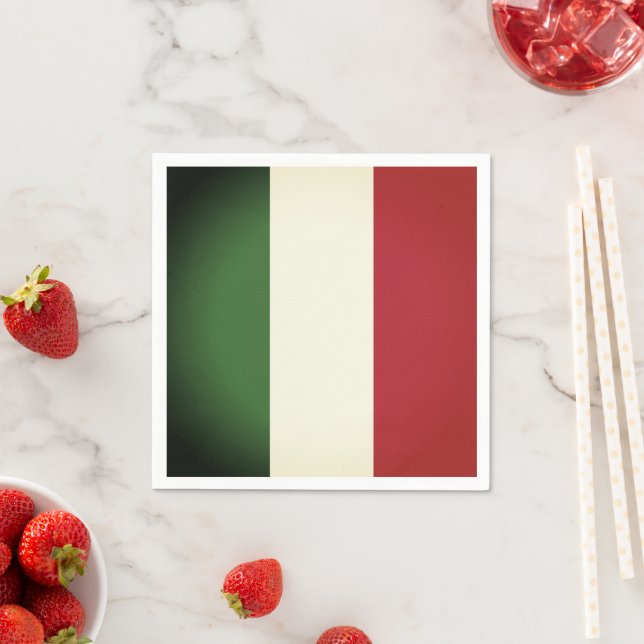 Italian Flag Napkins (Insitu)
