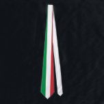 Italian flag neck ties<br><div class="desc">Italian flag neck ties Patriotic necktie with the tricolore flag of Italy. Cute gift idea for proud Italians</div>