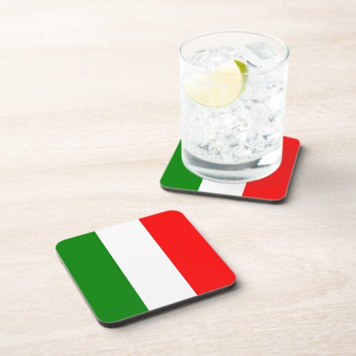 Italian Flag of Italy Bandiera dItalia Coaster