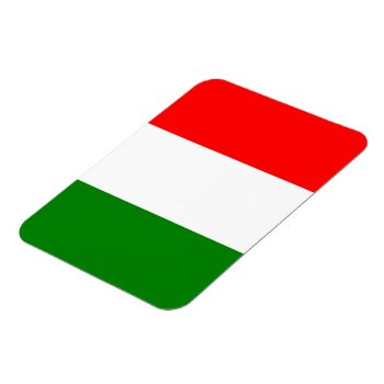 Italian Flag Of Italy Bandiera D'italia Magnet by Classicville at Zazzle