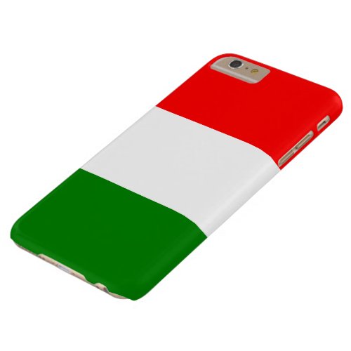 Italian Flag of Italy Bandiera dItalia Tricolore Barely There iPhone 6 Plus Case