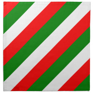 Italian Flag of Italy bandiera d'Italia Tricolore Napkin