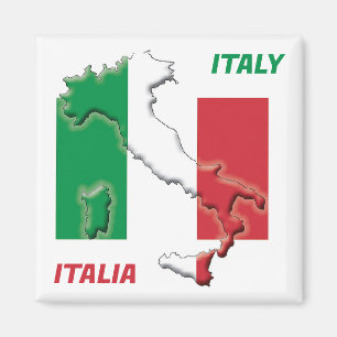 ITALIAN FLAG of ITALY Italia Magnet