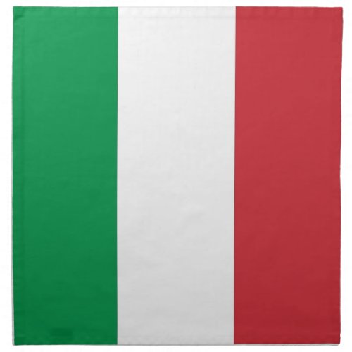 Italian Flag on MoJo Napkin