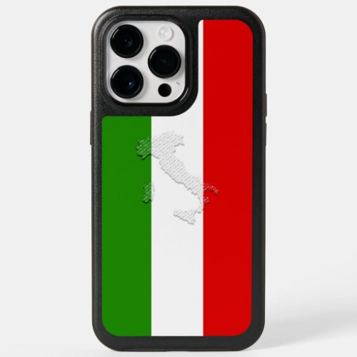 Italian flag OtterBox iPhone 14 pro max case