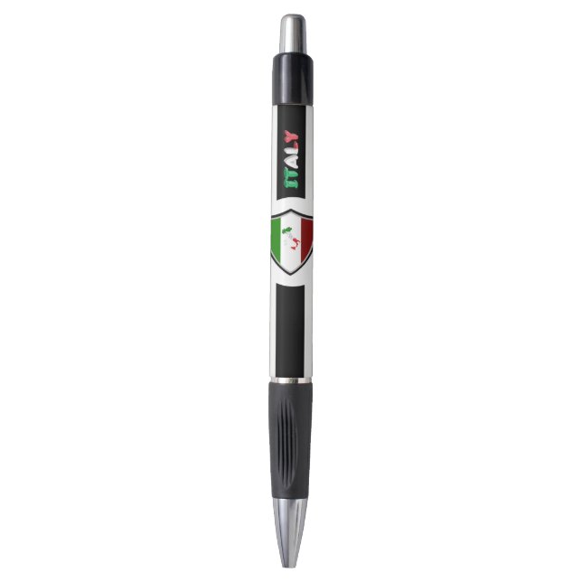 Italian flag pen (Front Vertical)