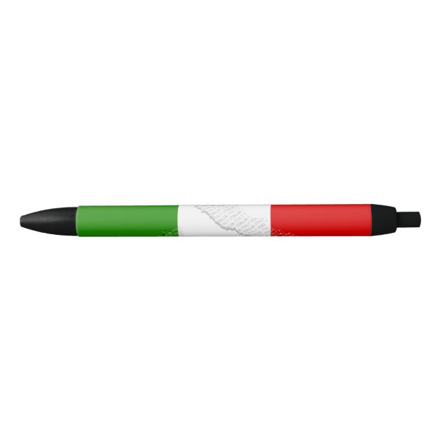 Italian flag pen (Front)