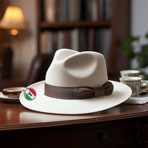 Italian Flag Personalized Hat Clip