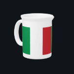 Italian Flag Pitcher<br><div class="desc">Add a touch of Italian elegance to your dining table with our exclusive pitcher featuring the flag of Italy! Crafted with meticulous attention to detail, this pitcher is more than just a functional item; it’s a celebration of Italy’s rich culture and hospitality. The stylish design prominently displays the iconic Italian...</div>