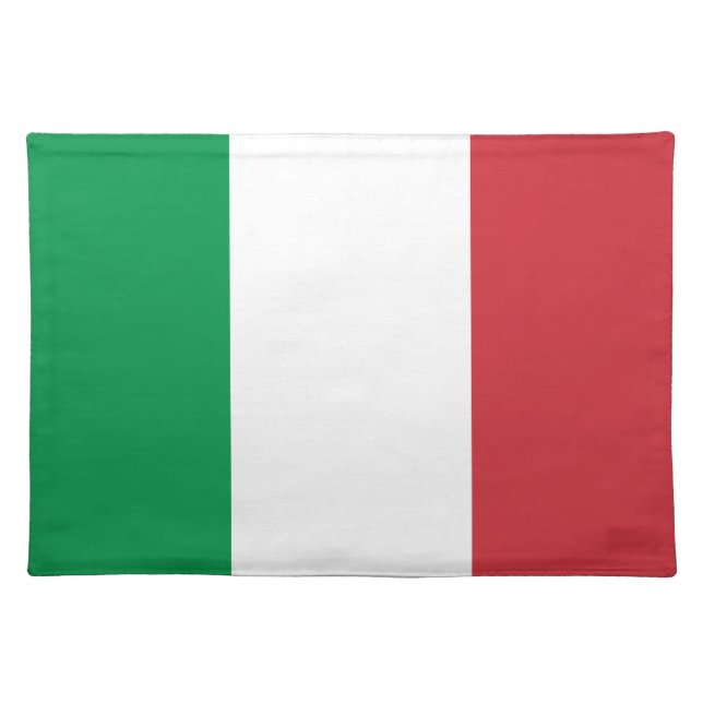 Italian Flag Place Mat (Front)