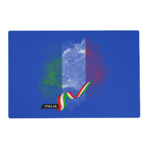 Italian flag placemat