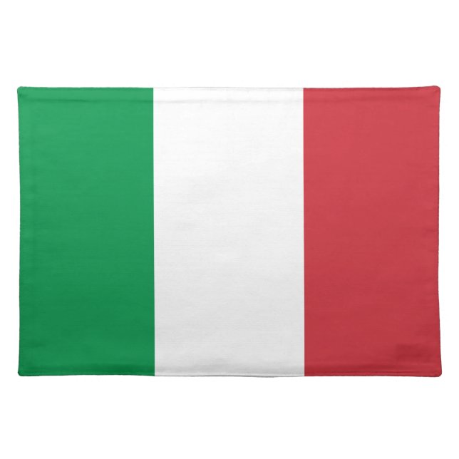 Italian flag placemat | Tricolore of Italy (Front)