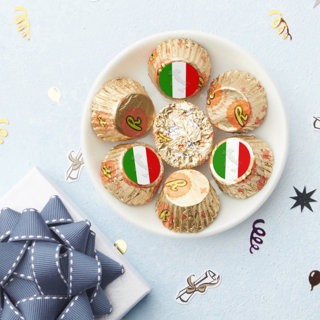 Italian flag reese's peanut butter cups (Party)