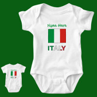 Italian Flag Republic Day Pride Personalized Gift