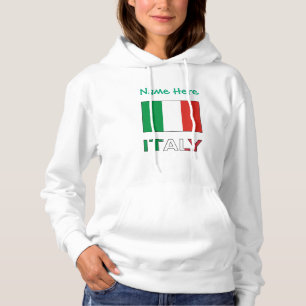 Italian Flag Republic Day Pride Personalized Gift Hoodie