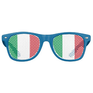 Italian Flag Retro Sunglasses