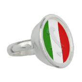 Italian flag ring (Side)