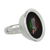 Italian flag ring (Side)