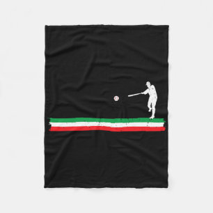 Italian Flag Sell Player Coach Softll Team Sports Fleece Blanket