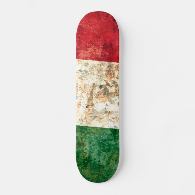 Italian Flag Skateboard Deck (Front)