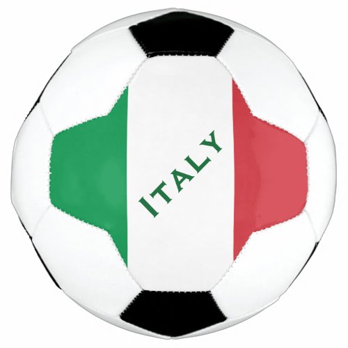 Italian Flag Soccer Ball