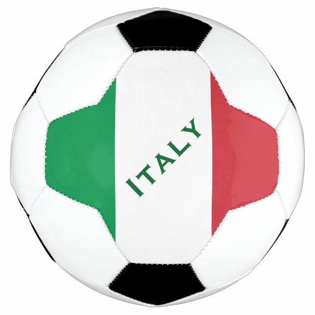 Italian Flag Soccer Ball (Front)