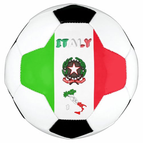 Italian flag soccer ball